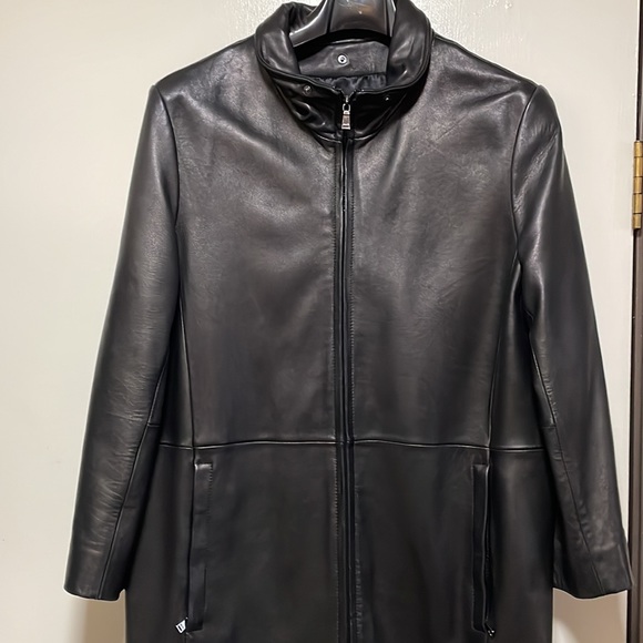 Marc New York Andrew Marc genuine leather jacket with detachable vest, size L - Picture 7 of 15